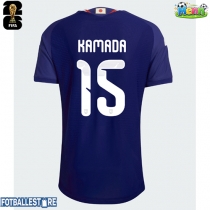 Japan Daichi Kamada #15 Hjemmedrakt VM 2026 Kortermet